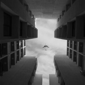 Architecture of a building from base