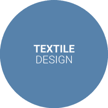 Icon with the words textile design