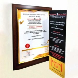Award received by DOT School of Design
