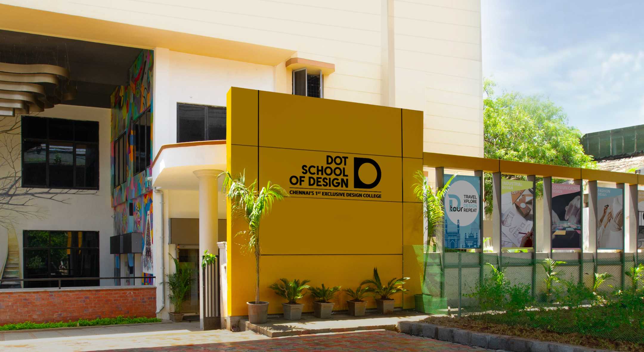 Entrance of DOT School of Design